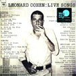 Leonard Cohen - Leonard cohen: live songs (LP) - Velvet Music