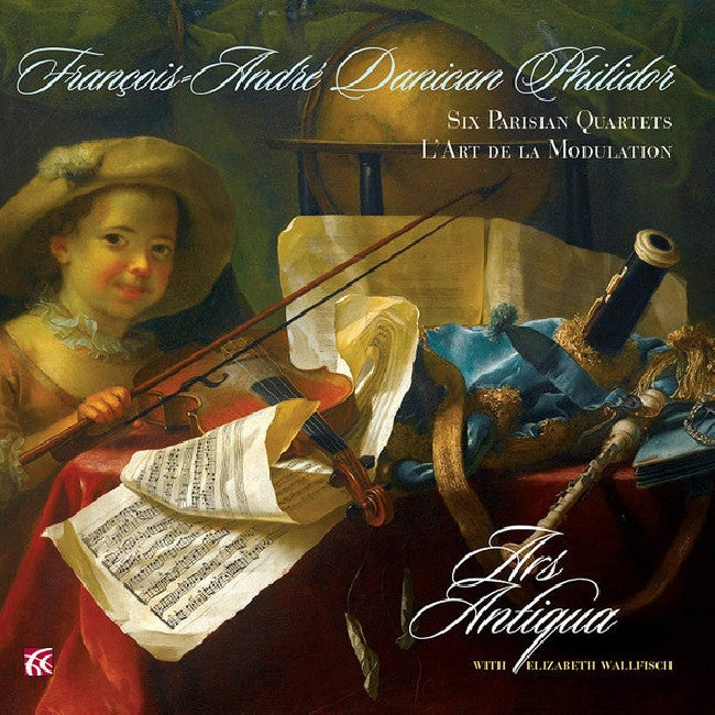F.a. Danican Philidor - Six parisian quartets (CD) - Velvet Music