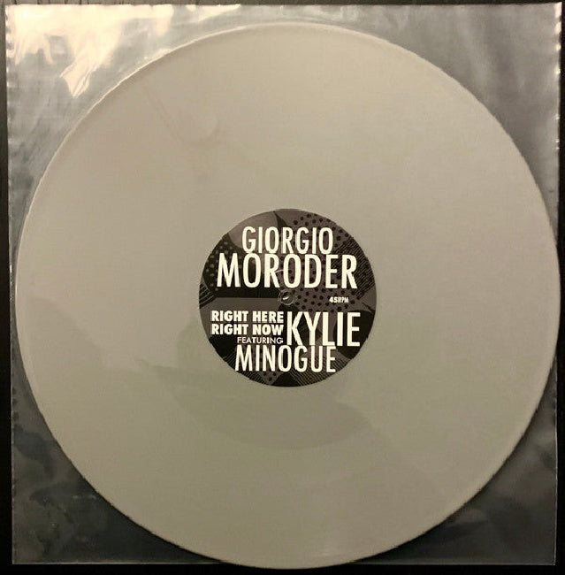 Giorgio Moroder &amp; Kylie Minogue - Right here right now (12-inch maxi single)