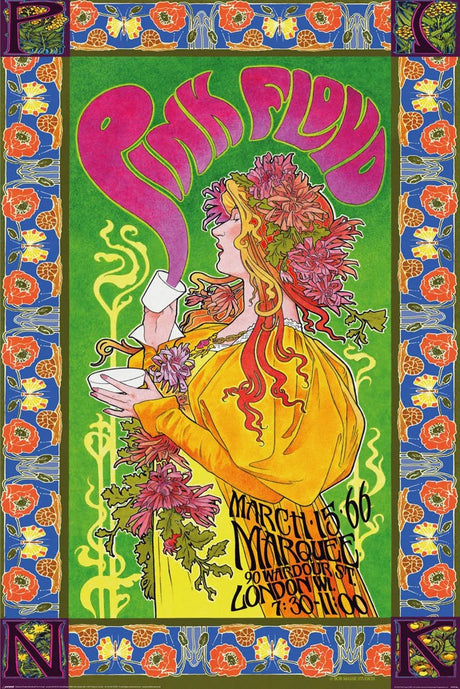 16. POSTER - PINK FLOYD 66 (Merchandise) - Velvet Music