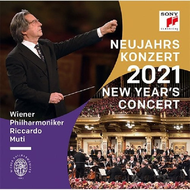Muti, Riccardo, & Wiener Philharmoniker - Neujahrskonzert 2021 / new year's concert 2021 (CD) - Velvet Music
