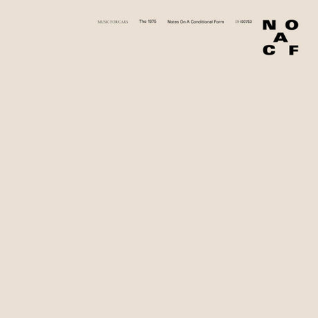 The 1975 - Notes on a conditional form (CD)