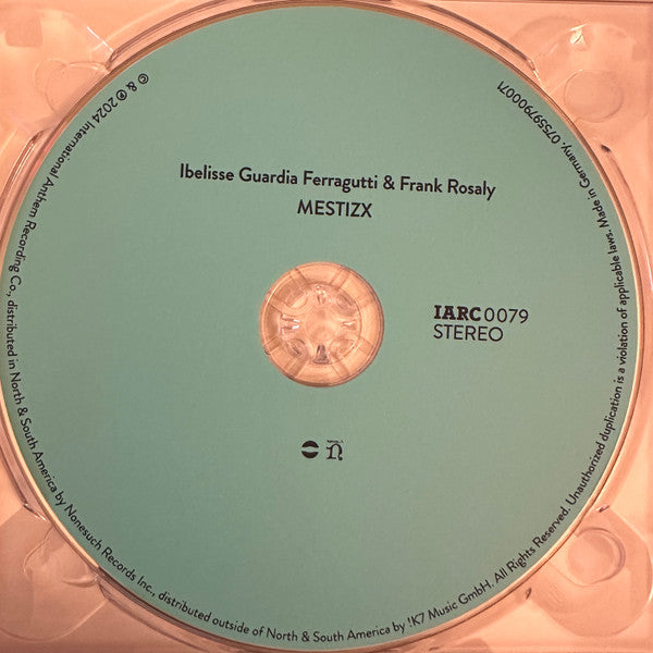 Ibelisse Guardia Ferragutti & Frank Rosaly - Mestizx (CD)