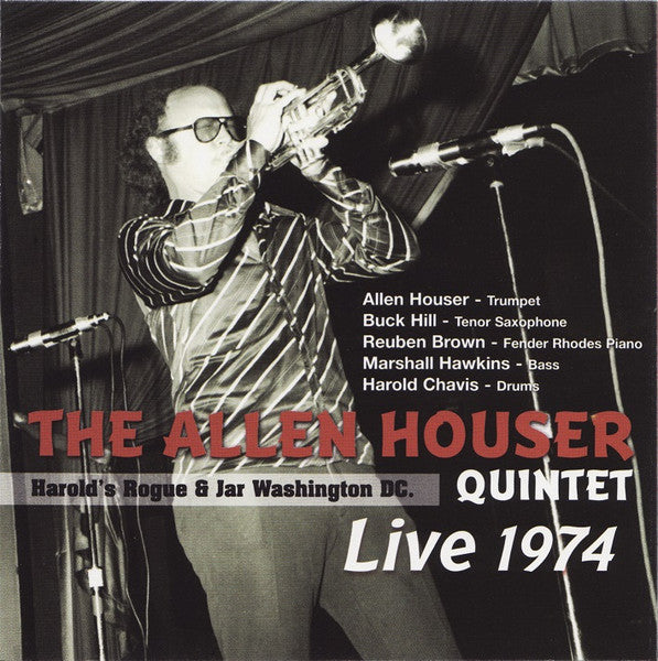 Allen Houser Quintet & Sextet - Live 1974 (CD d'occasion)