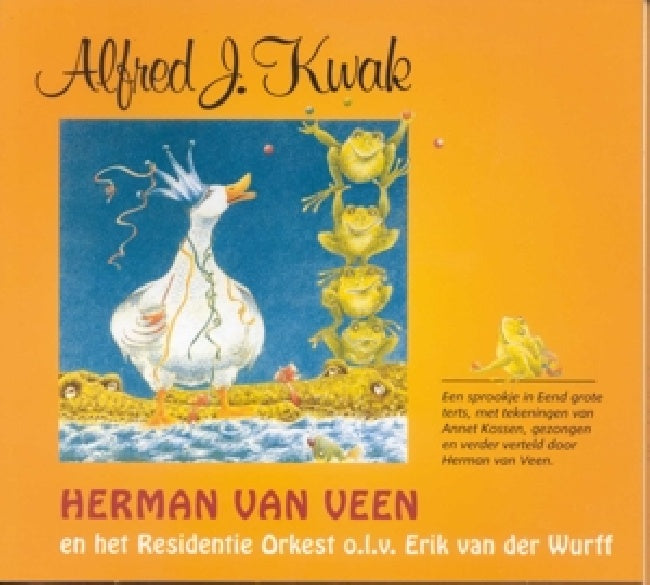 Herman Van Veen - Alfed j. kwak (CD) - Velvet Music