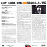 Sonny Rollins - Sonny Rollins/Brass - Sonny Rollins/Trio (LP) - Velvet Music
