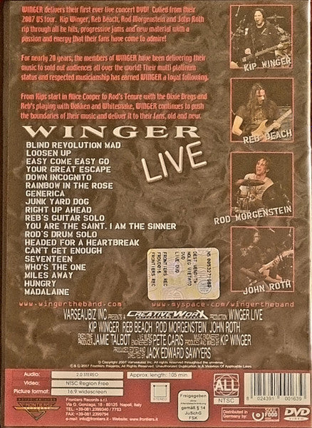 Winger - Live (CD d'occasion)