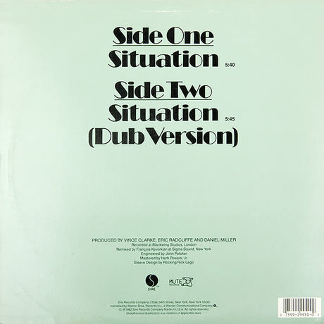 Yazoo - Situation (tweedehands LP) - Velvet Music