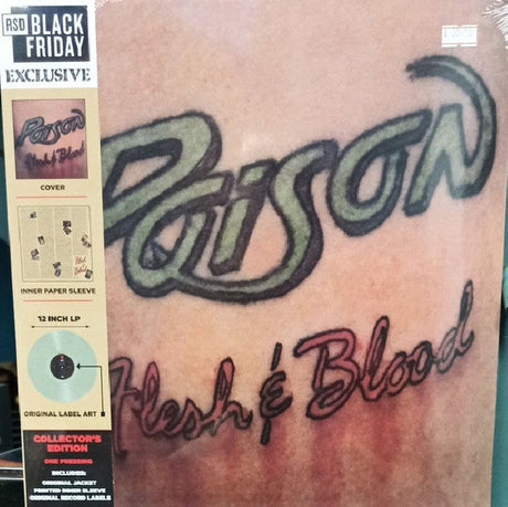 Poison - Flesh & blood (LP) - Velvet Music
