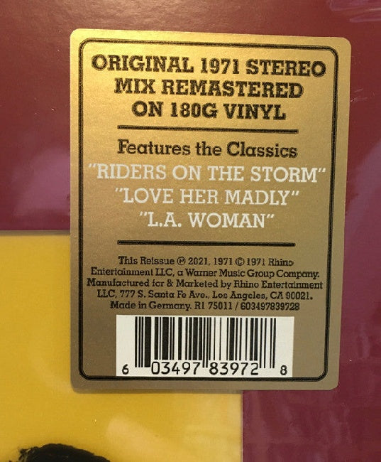 The Doors - L.a. woman (LP) - Velvet Music