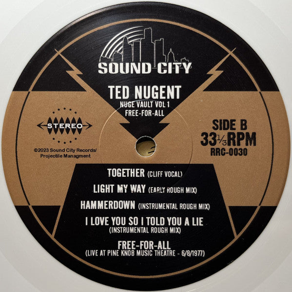 Ted Nugent - Nuge vault, vol. 1: free-for-all (LP) - Velvet Music
