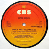 Peter Brown (2) - (Love Is Just) The Game (second-hand LP)