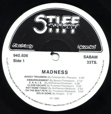Madness - Absolutely (tweedehands LP) - Velvet Music