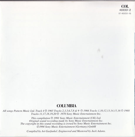 Simon & Garfunkel - The Definitive Simon And Garfunkel (CD d'occasion)