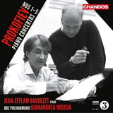Jean Bavouzet -efflam - Prokofiev: complete piano concertos 1-5 (CD)