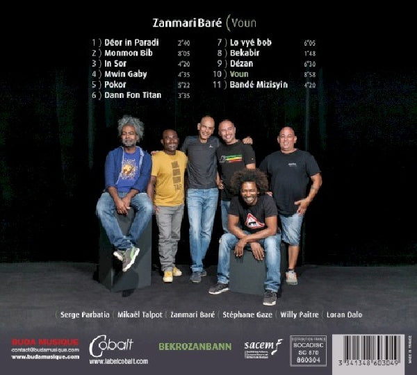 Zanmari Bare - Voun (CD) - Velvet Music