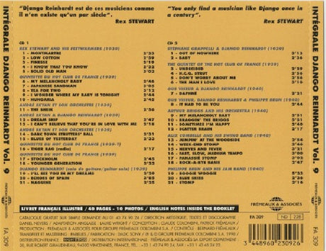 Django Reinhardt - Integrale vol.9 - h.c.q strut (CD) - Velvet Music