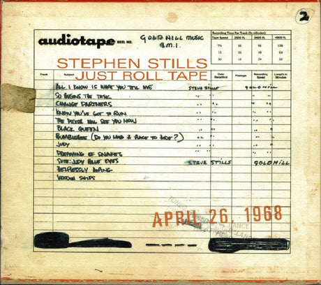 Stephen Stills - Just roll tape-april 26th 1968 (CD) - Velvet Music