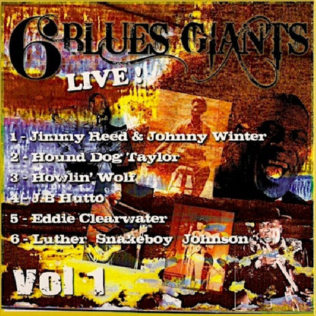 V/A (Various Artists) - 6 blues giants live 1 (CD) - Velvet Music