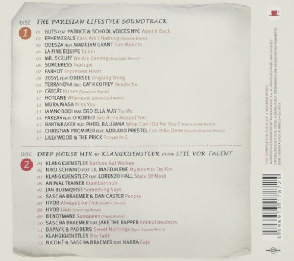V/A (Various Artists) - Saint germain cafe vol 16 (CD) - Velvet Music