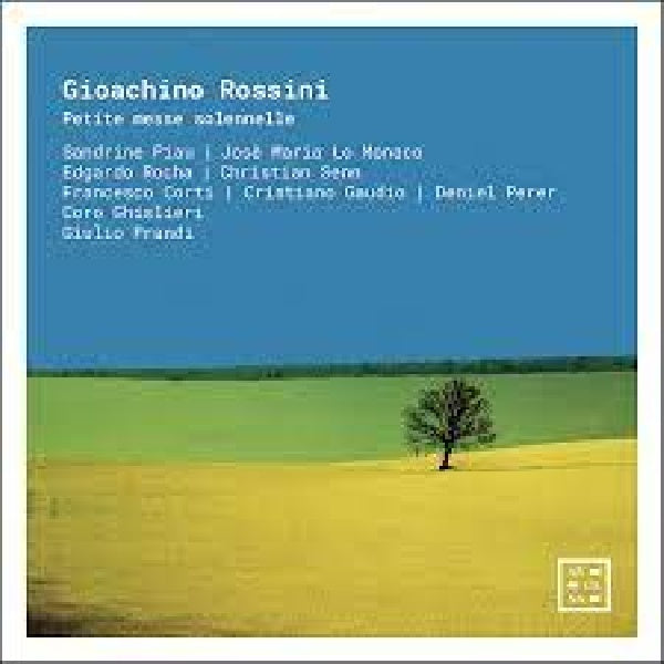 Coro Ghislieri/giulio Prandi/sandrine Piau/jose Maria Lo Monaco/edgardo Rocha - Rossini: petite messe solennelle (on period pianos) (CD) - Velvet Music
