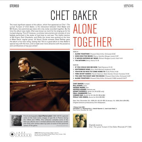 Chet Baker - Alone Together (LP) - Velvet Music
