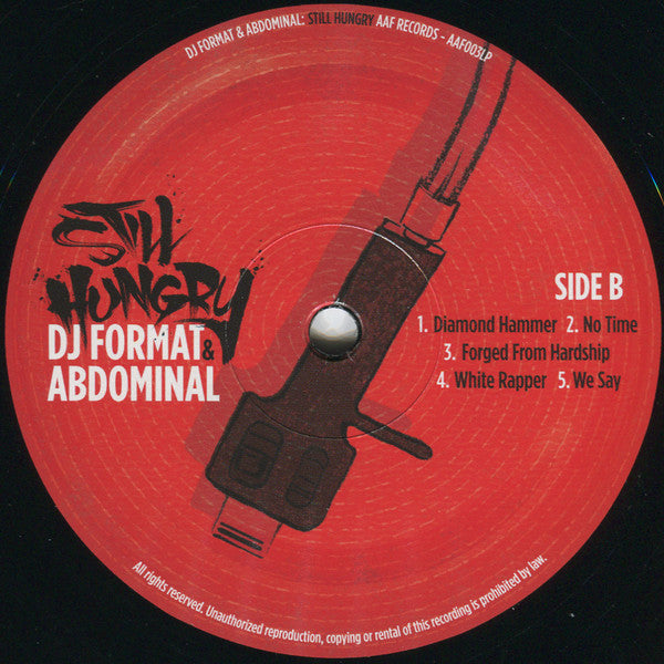 DJ Format & Abdominal - Still Hungry (LP) - Velvet Music
