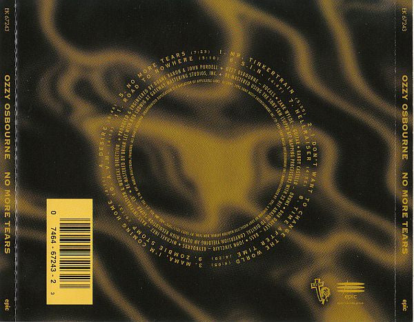 Ozzy Osbourne - No More Tears (tweedehands CD) - Velvet Music