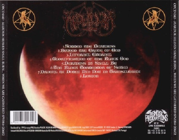 Marduk - Heaven shall burn...when (CD) - Velvet Music