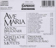 Anton Bruckner - Ave maria (CD) - Velvet Music