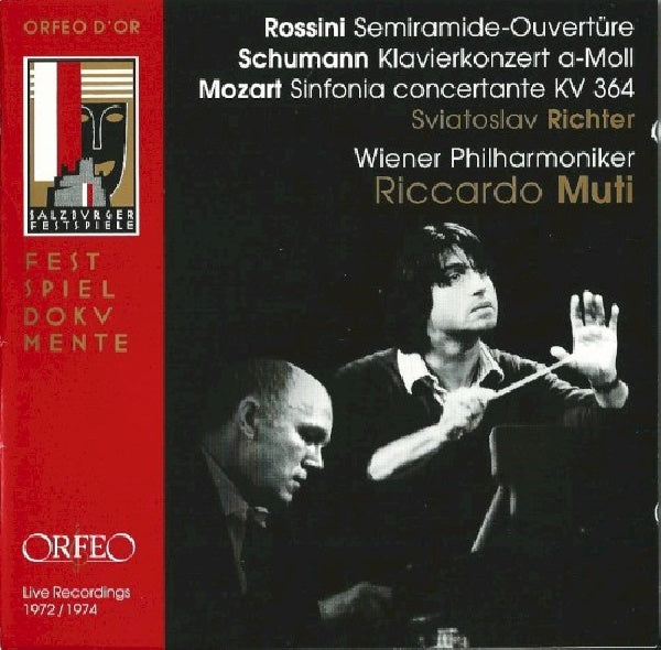 Rossini/schumann/mozart - Seramide overture/piano concerto (CD) - Velvet Music