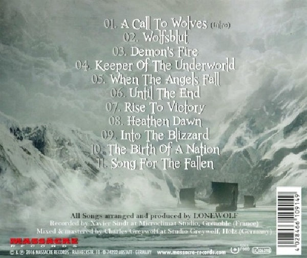 Lonewolf - Heathen dawn (CD) - Velvet Music
