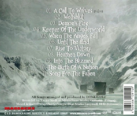 Lonewolf - Heathen dawn (CD) - Velvet Music