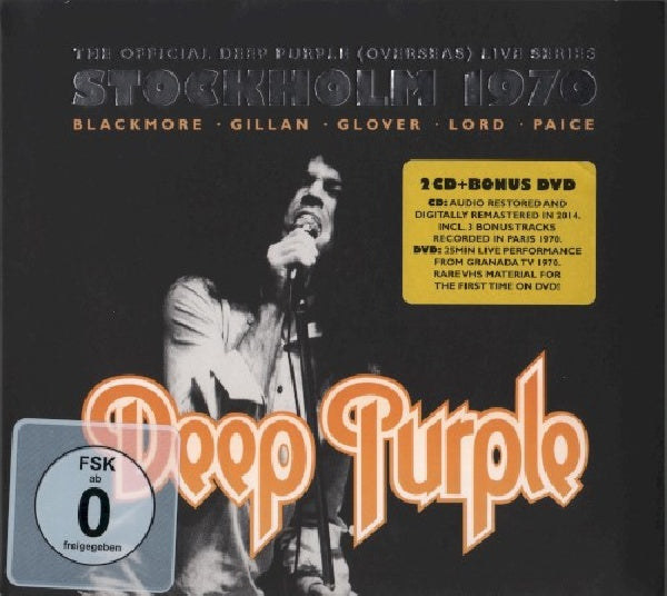 Deep Purple - Live in stockholm 1970 (CD) - Velvet Music