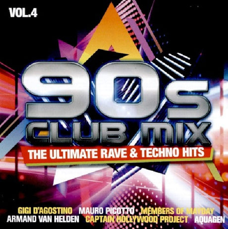 V/A (Various Artists) - 90's club mix vol.4 (CD) - Velvet Music