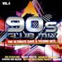 V/A (Various Artists) - 90's club mix vol.4 (CD) - Velvet Music