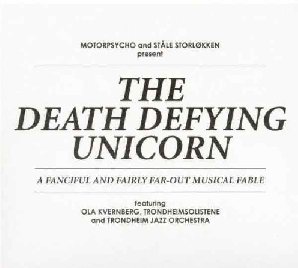 Motorpsycho - Death defying unicorn (CD) - Velvet Music