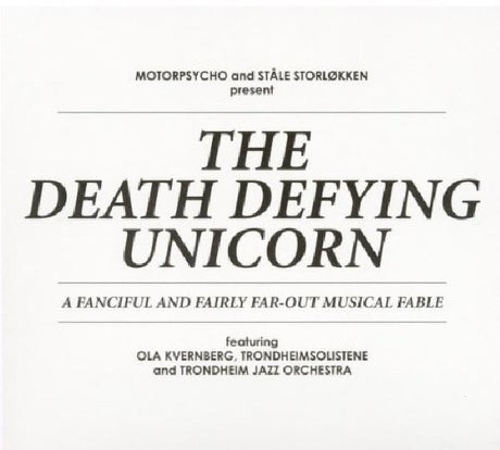 Motorpsycho - Death defying unicorn (CD) - Velvet Music