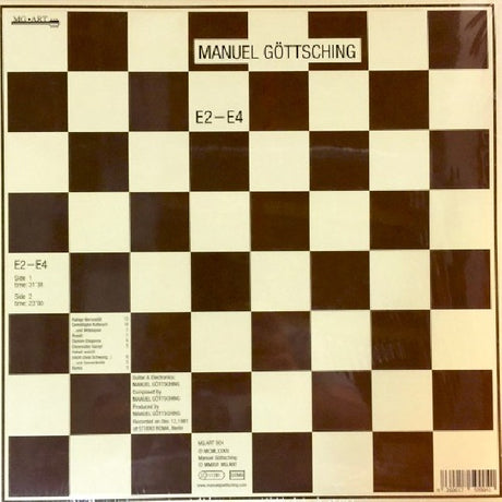 Manuel Gottsching - E2-e4/2016-35th anniversary edition (LP) - Velvet Music