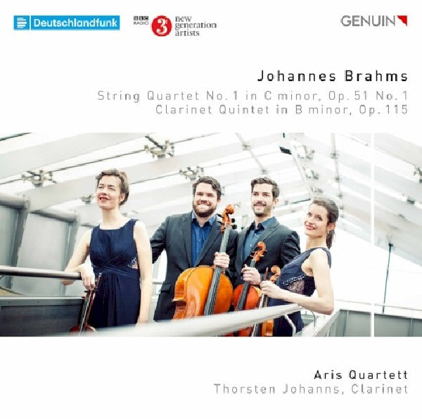 Thorsten Johanns - Johannes Brahms: string quartet no. 1 in C minor, op. 51, no. 1 (CD)