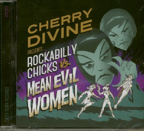 Cherry Divine - Rockabilly chicks vs. mean evil women (CD) - Velvet Music