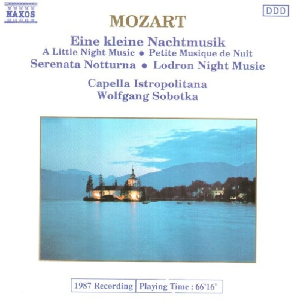Wolfgang Amadeus Mozart - Eine kleine nachtmusik (CD) - Velvet Music