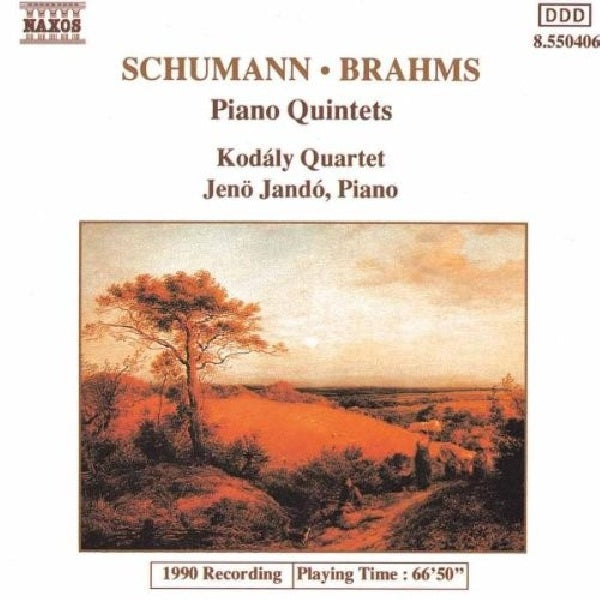 Jando/kodaly Quartet - Schumann/brahms:quint. avec piano (CD)