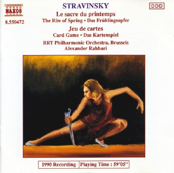 I. Stravinsky - Sacre du printemps/jeu de (CD) - Velvet Music