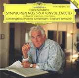 Franz Schubert - Concertgebouworkest • Leonard Bernstein - Symphonies Nos 5 & 8 « Inachevée » (CD d'occasion)