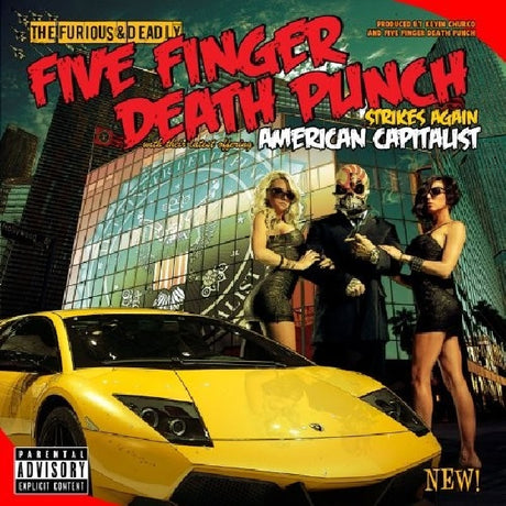 Five Finger Death Punch - American capitalist (CD) - Velvet Music