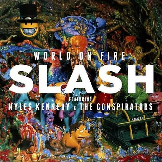 Slash - World on fire (CD) - Velvet Music