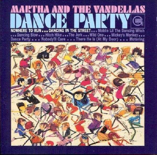 Martha & The Vandellas - Dance party (CD) - Velvet Music