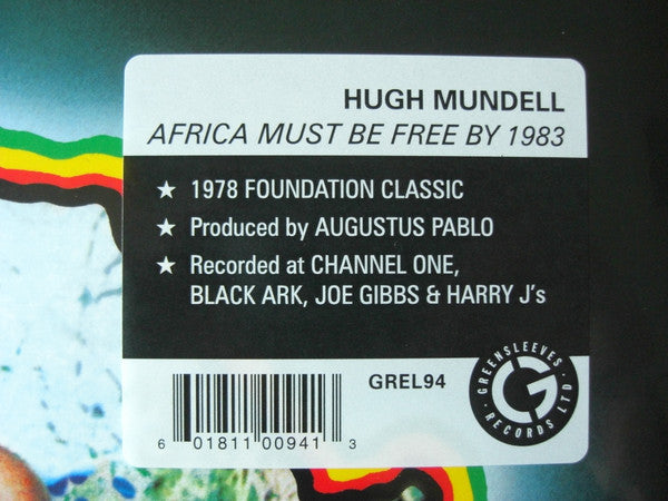 Hugh Mundell - Africa Must Be Free By 1983. (LP)