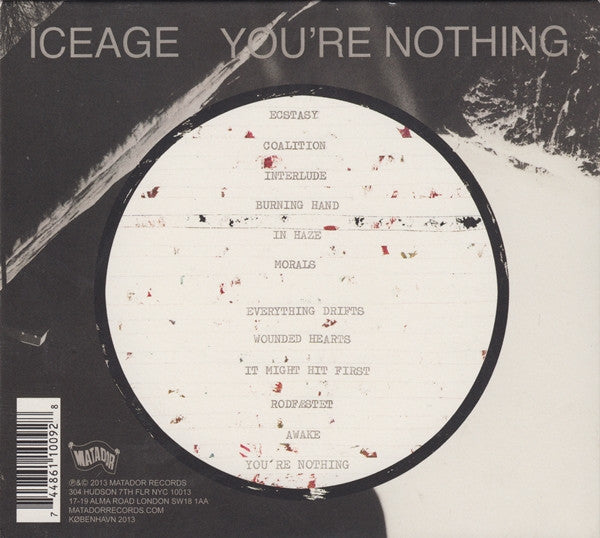 Iceage - You're Nothing (tweedehands CD) - Velvet Music